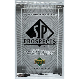 2004 UPPER DECK SP PROSPECTS BASEBALL SEALED HOBBY PACK - Molina, Pedroia Auto?