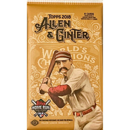 2018 Topps Allen & Ginter Baseball Hobby Pack - Ohtani? Acuna? Crypto?