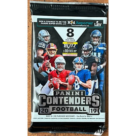 2019 Panini Contenders Football Blaster Pack - New, Sealed - Murray, Metcalf RC?