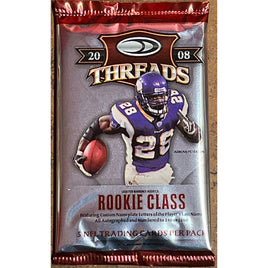 2008 Donruss Threads Football Retail Pack - Sealed - Matt Ryan, Joe Flacco RC?