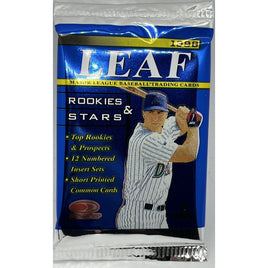 1998 LEAF ROOKIES & STARS BASEBALL HOBBY PACK - David Ortiz? Griffey?