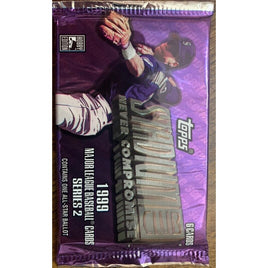 1999 Topps Stadium Club Series 2 - Hobby Pack - Factory Sealed - Griffey, Jeter?