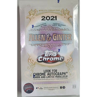 2021 Topps Allen & Ginter Chrome Hobby Baseball Hobby Pack - New!