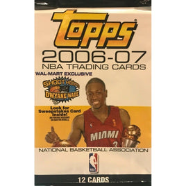 2006-07 TOPPS BASKETBALL WALMART EXCLUSIVE PACK KOBE? LEBRON? SEALED RARE