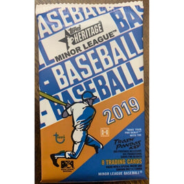 2019 Topps Heritage Minor League Hobby Pack - Factory Sealed - JRod?!?