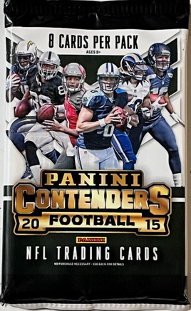 2015 Panini Contenders Football Retail Pack - New, Factory Sealed