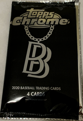 2020 Topps Chrome Ben Baller Edition Baseball Hobby Pack - SEALED - YORDAN RC?