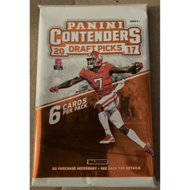 2017 Panini Contenders Draft Picks Football Blaster Pack SEALED  Mahomes Rookie?