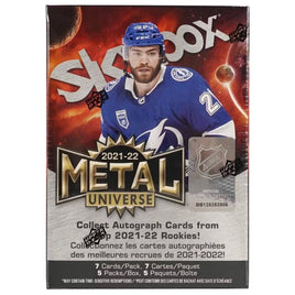 2021-22 Upper Deck Skybox Metal Universe NHL Hockey Blaster Box New Sealed