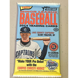 2014 Topps Heritage Minor League Baseball Hobby Pack SEALED - Aaron Judge RC?!?