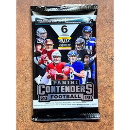 2019 Panini Contenders Football Hobby Pack - New, Sealed - Murray, Metcalf RC?