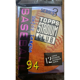 1994 Topps Stadium Club Series 3 Hobby Pack - Factory Sealed - ManRam, Maddux???