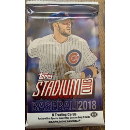 2018 Topps Stadium Club Hobby Pack - Factory Sealed - Ohtani Rookie?