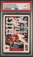 2017 Panini Score #6 Big Man On Campus Patrick Mahomes PSA 10