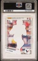 2023 Panini Clearly Donruss Football CJ Stroud Base Rated Rookie #93 PSA 9