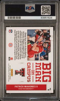 2017 Panini Score #6 Big Man On Campus Patrick Mahomes PSA 10