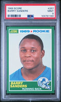 1989 Score #257 Barry Sanders PSA 9