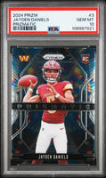 2024 PANINI PRIZM PRIZMATIC #3 JAYDEN DANIELS ROOKIE RC PSA 10